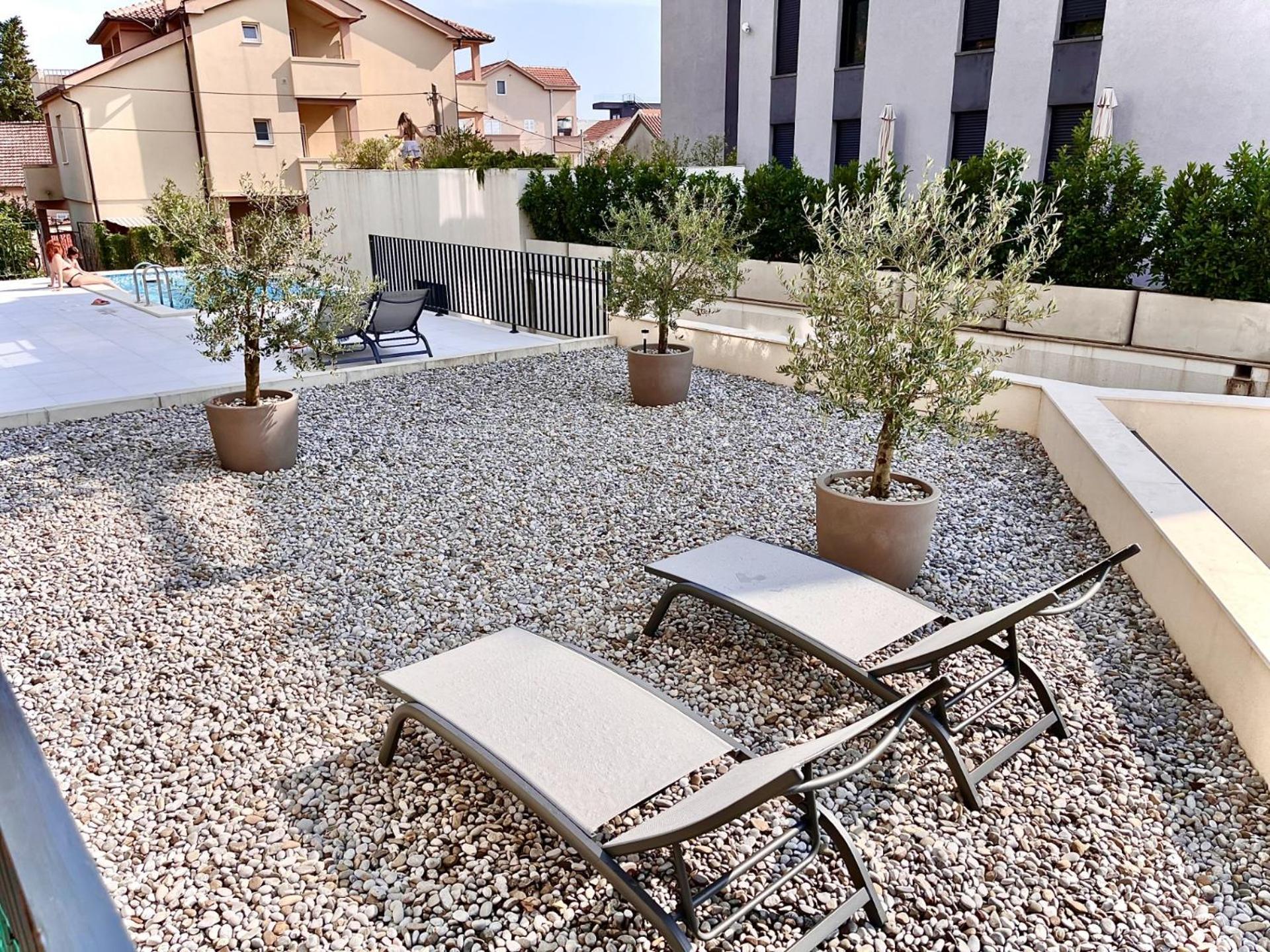 Fides Stylish Apartments Tivat With Pool Luaran gambar